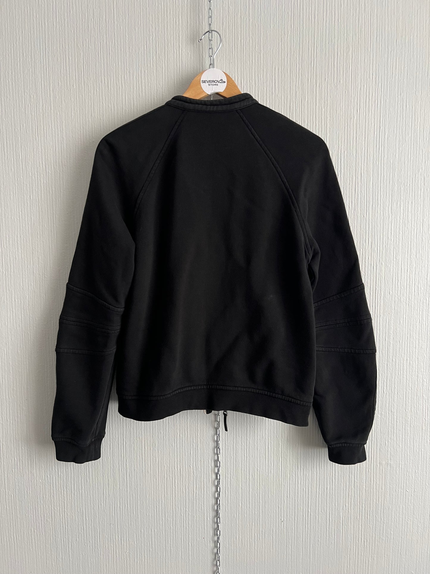 Prada Black Cotton Bomber Jacket