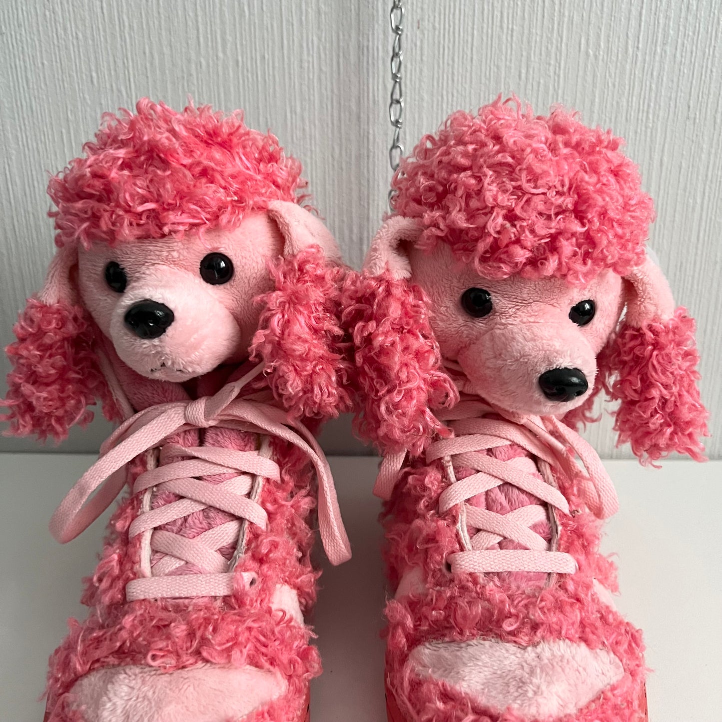 Adidas Jeremy Scott Pink Poodle Dog Sneakers Shoes