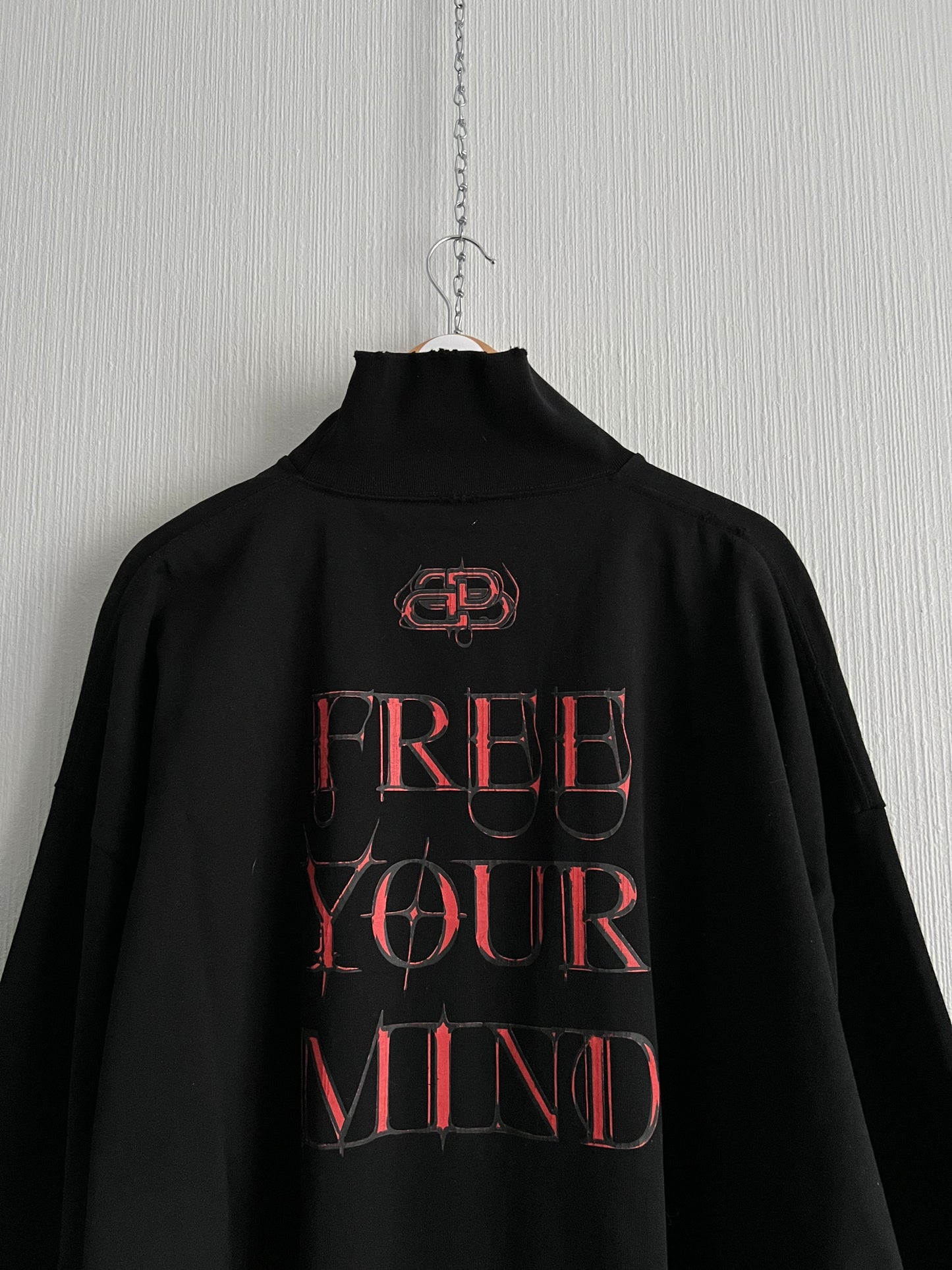 Balenciaga AW20 Free Your Mind Distressed T-shirt