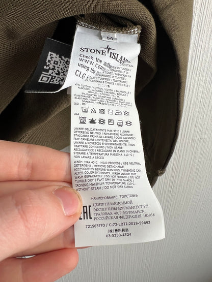 Stone Island SS20 Ghost Piece Khaki Sweatshirt