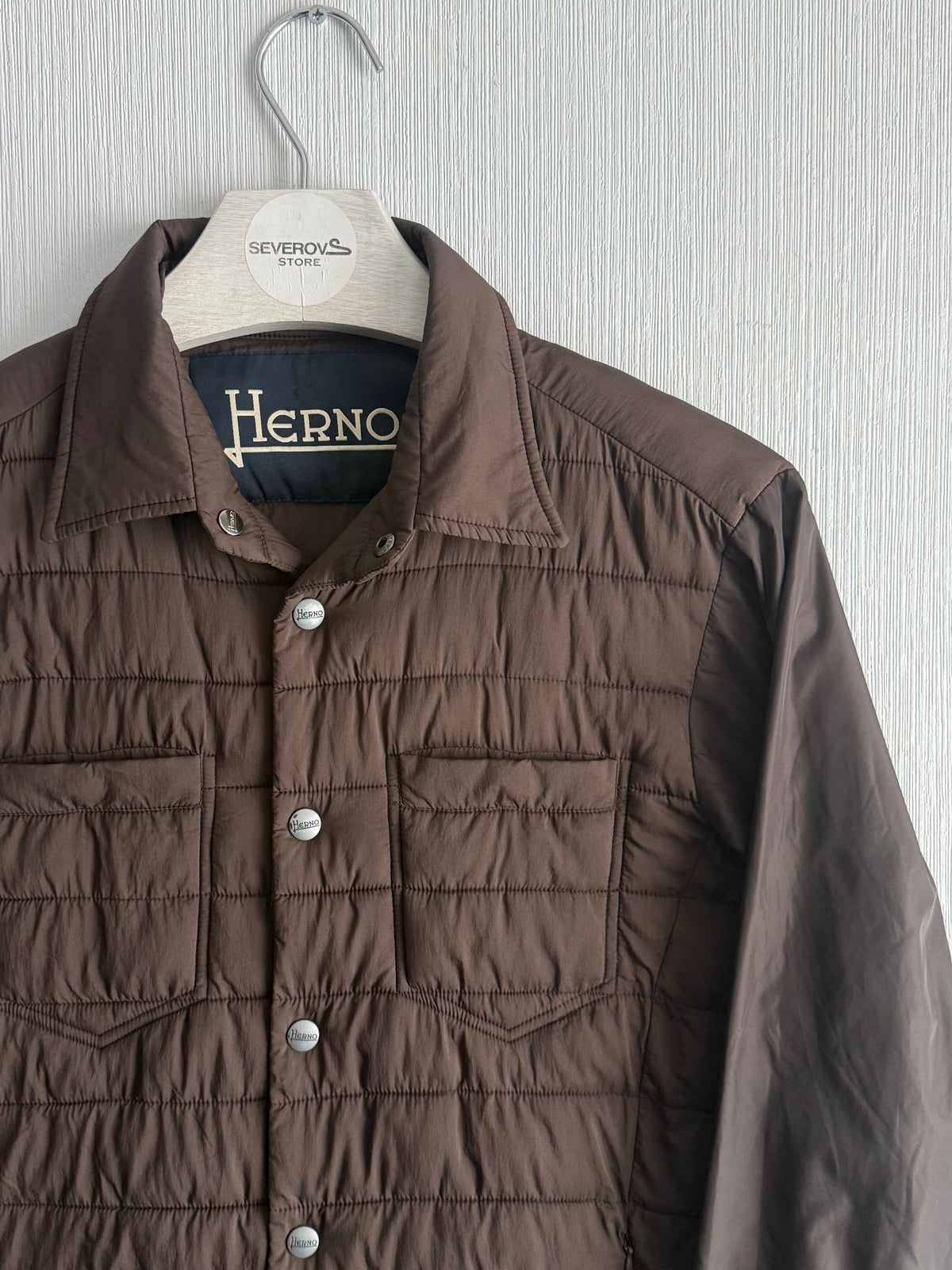 Herno Padded Mens Overshirt