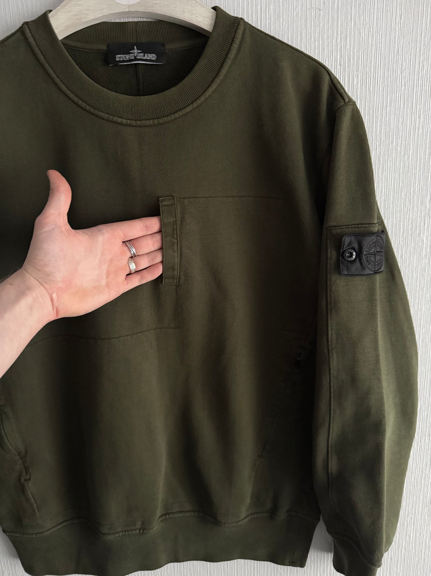 Stone Island Shadow Project AW18 Teleport Pocket Sweatshirt