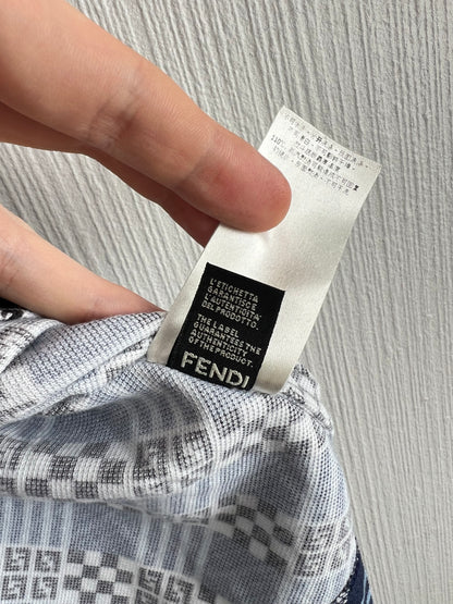 Fendi Mens Monogram Polo Shirt