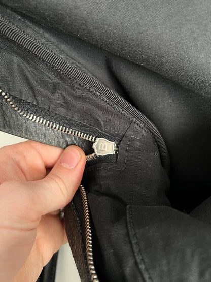 Balenciaga Black Leather Backpack