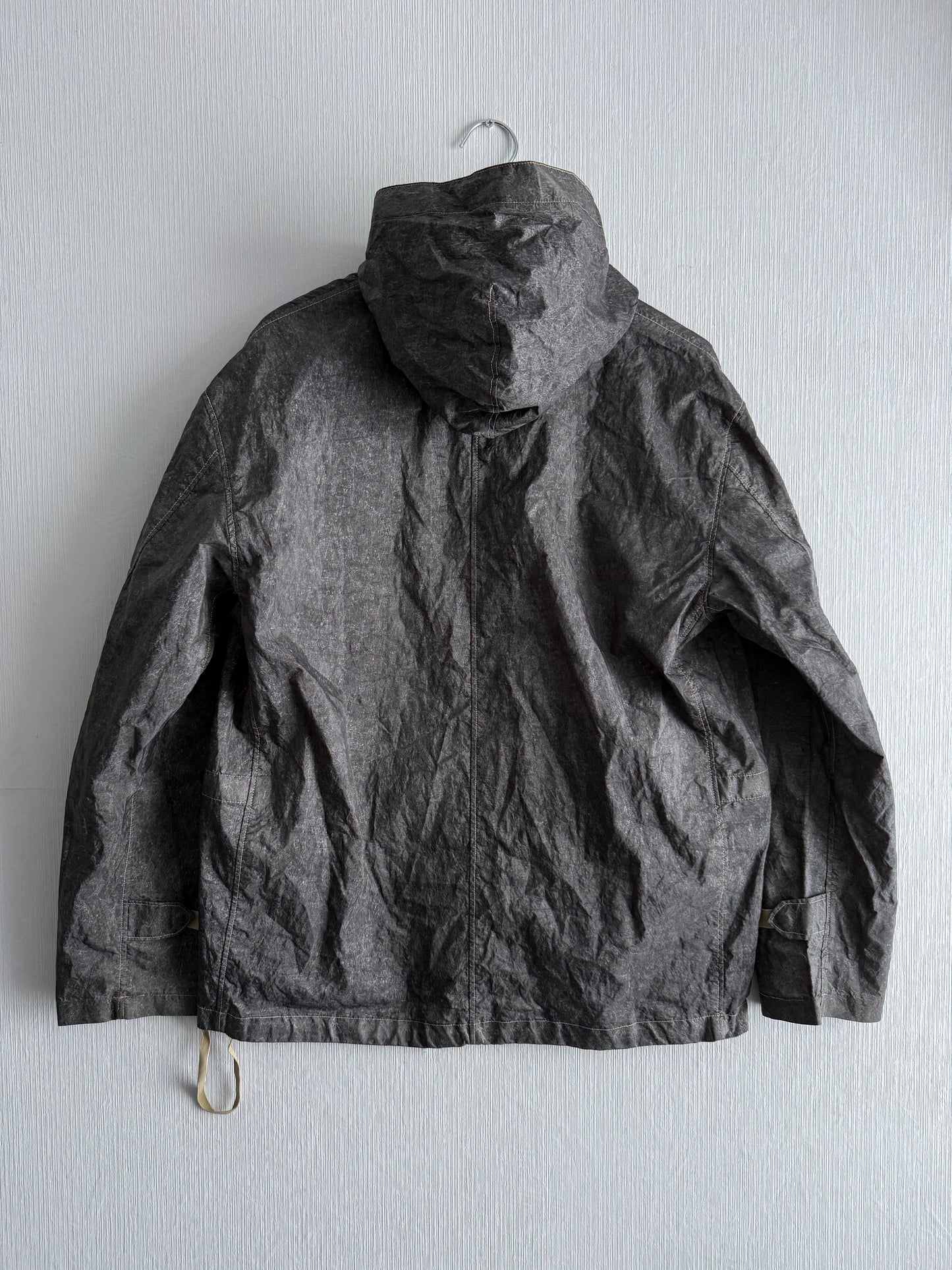 Stone Island SS02 Laminated Webbing “Paper” Jacket