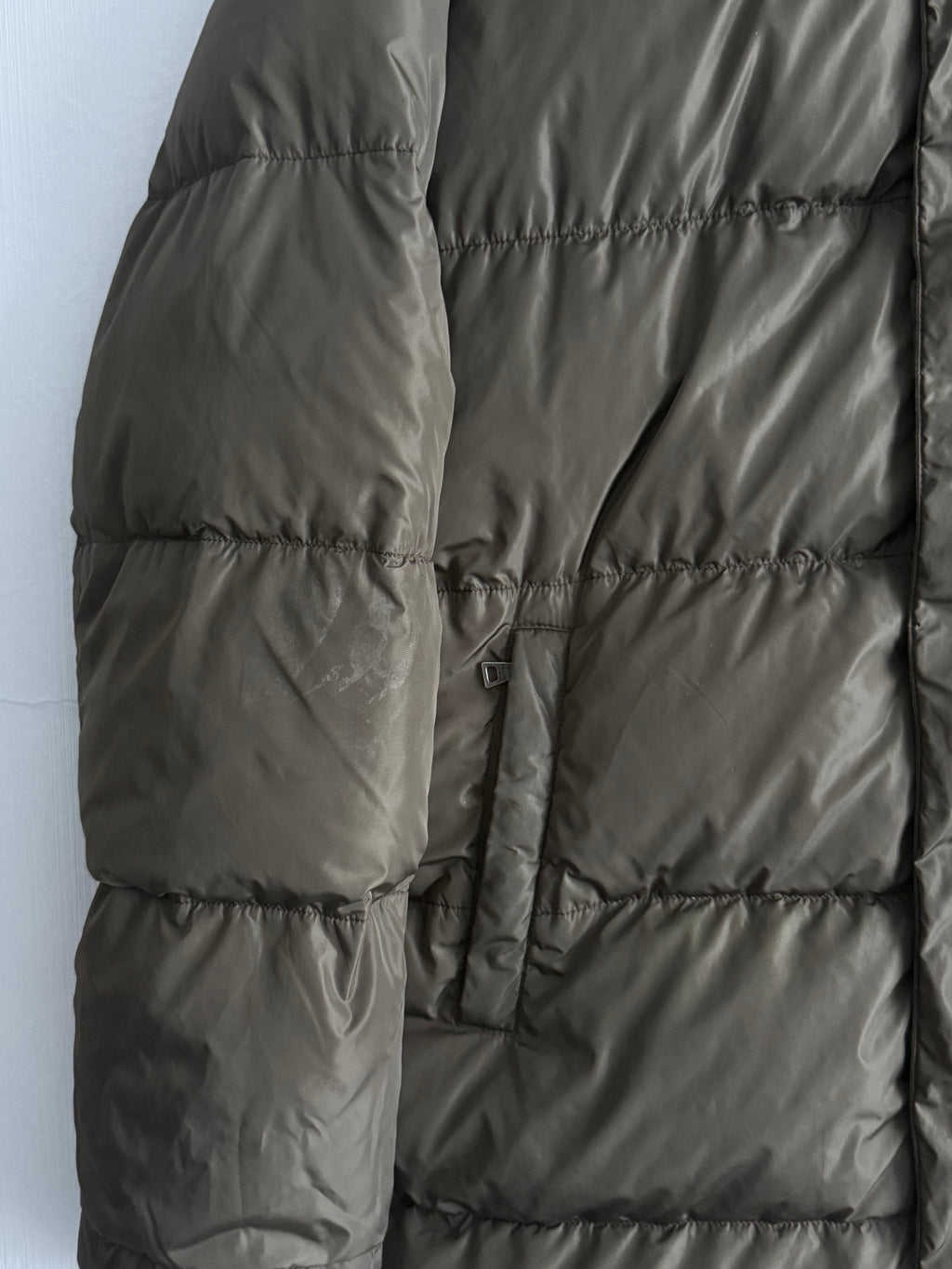 Prada Logo Down Mens Parka Jacket
