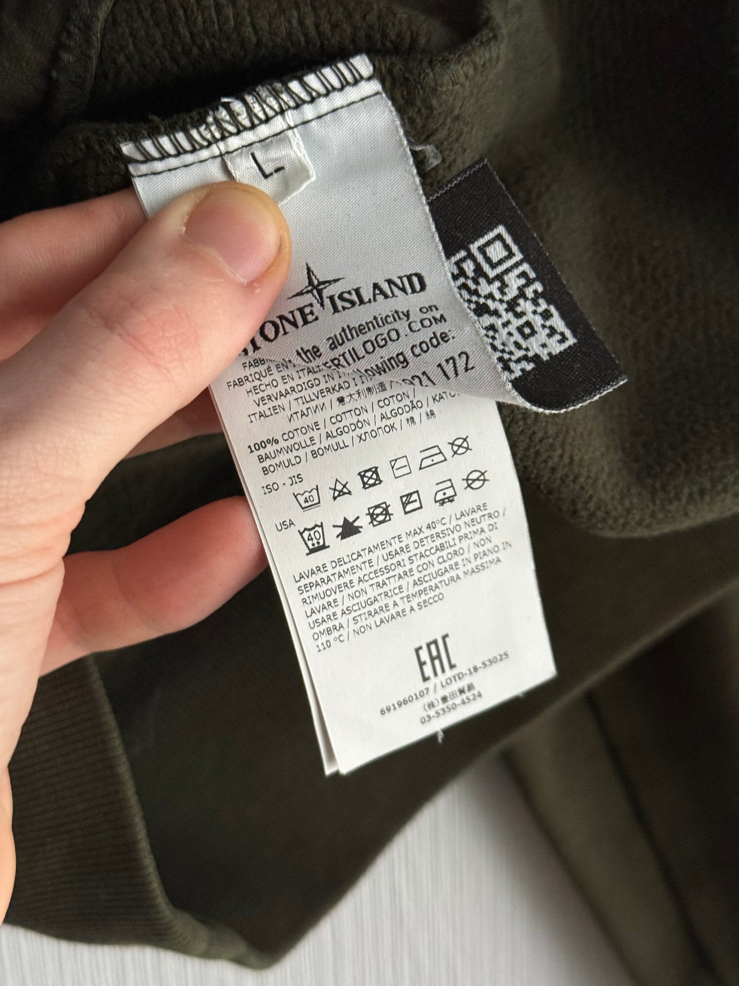 Stone Island Shadow Project AW18 Teleport Pocket Sweatshirt