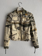 Roberto Cavalli Archive Fitted Moto Jacket