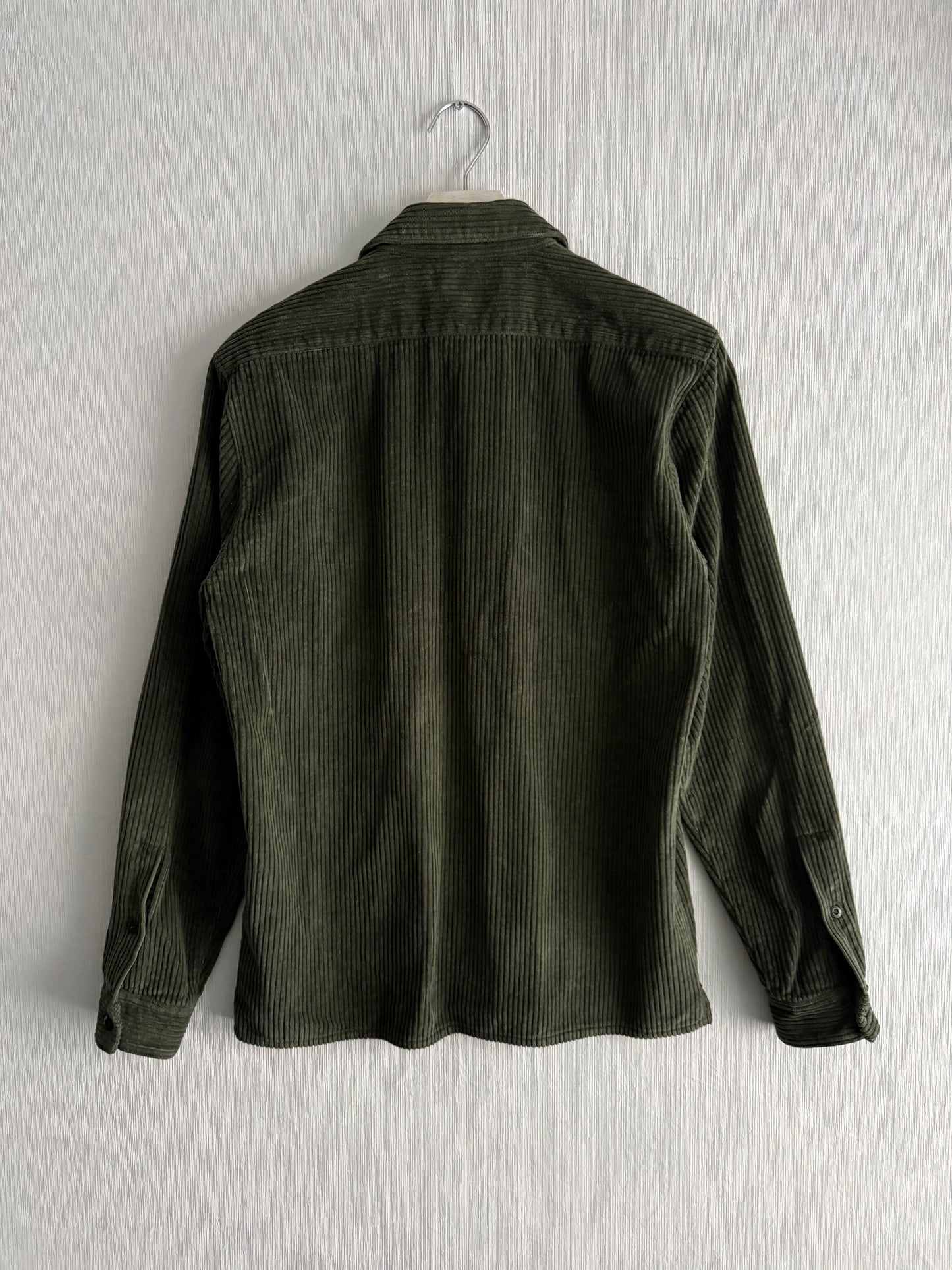 Stone Island AW21 Corduroy Khaki Overshirt
