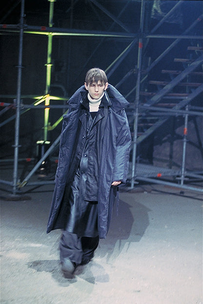 Raf Simons Oversized Trench — FW01 “Riot! Riot! Riot!” / AW02 “Virginia Creeper”
