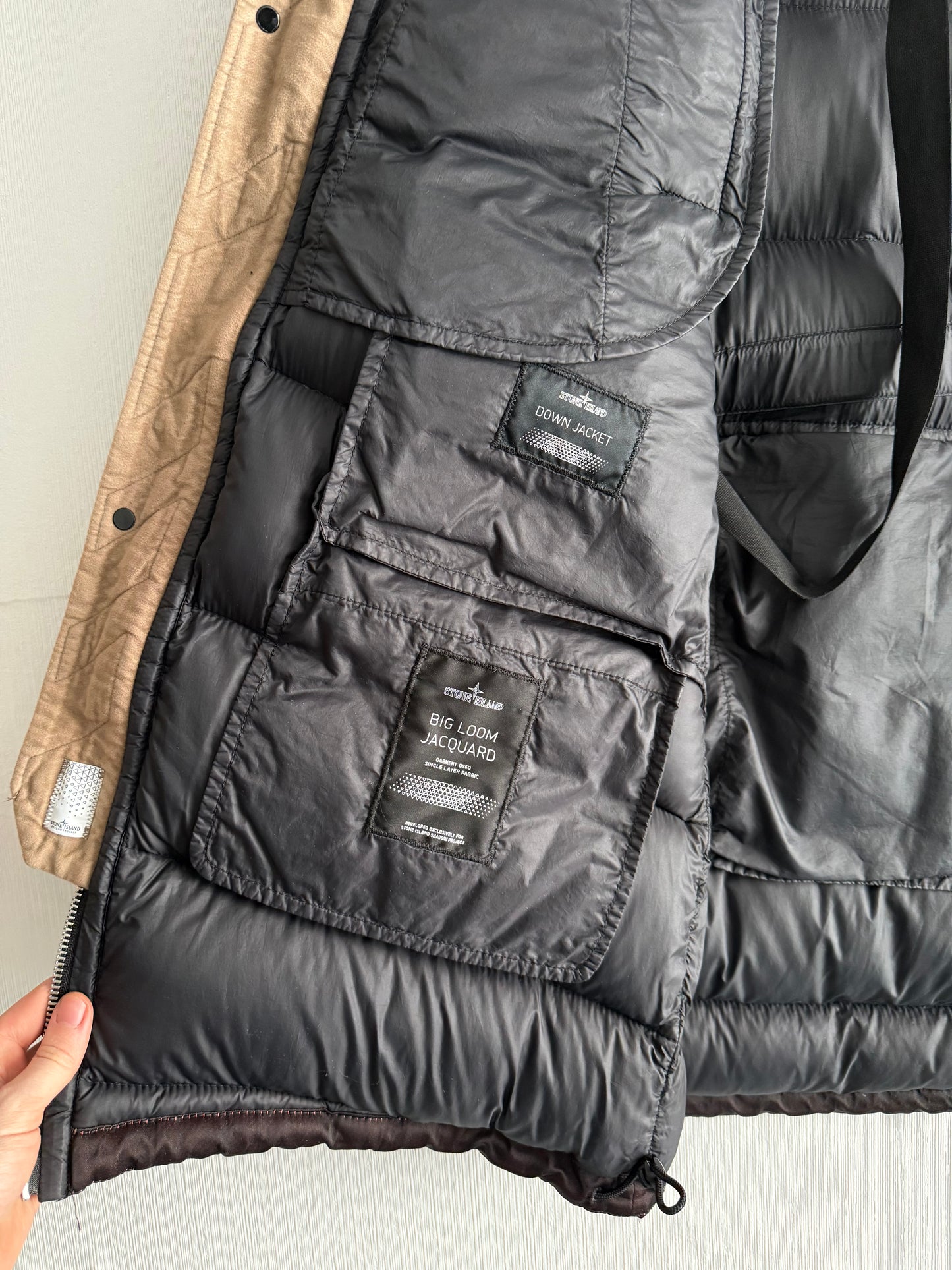 Stone Island Shadow Project AW17 Big Loom Down Filled Puffer