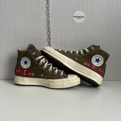 Comme des Garçons Play x Converse Chuck 70 Hi Top Multi Heart Women’s Shoes