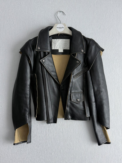 Maison Martin Margiela x H&M Deconstructed Leather Biker Jacket