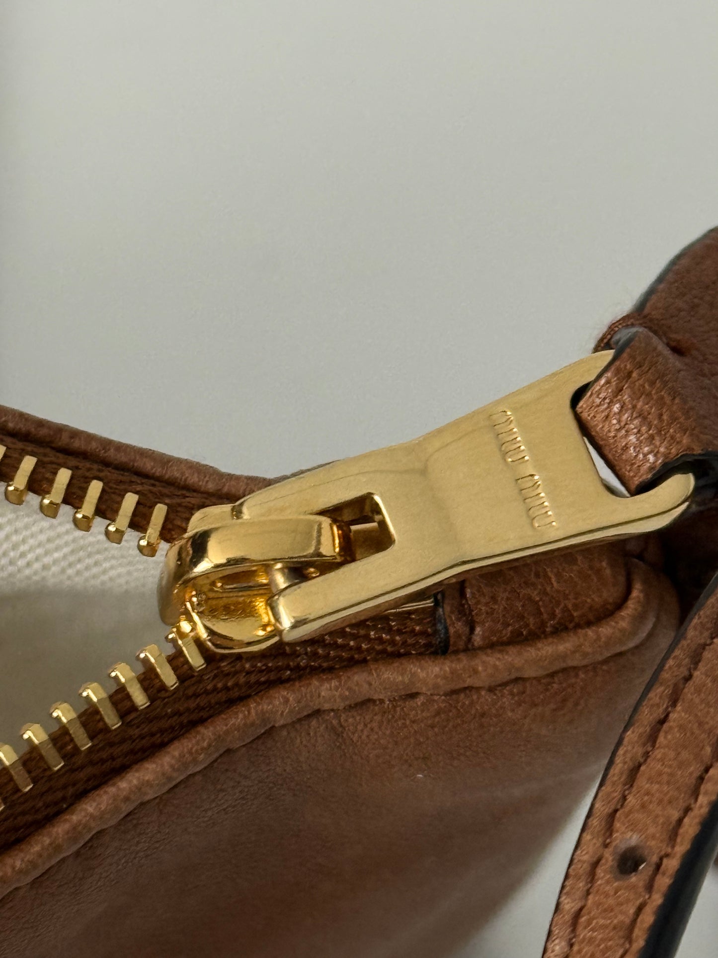 Miu Miu Leather Mini Shoulder Bag