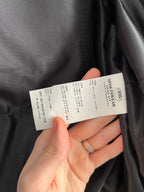 Stone Island AW10 Midnight Blue Leather Bomber Down Jacket