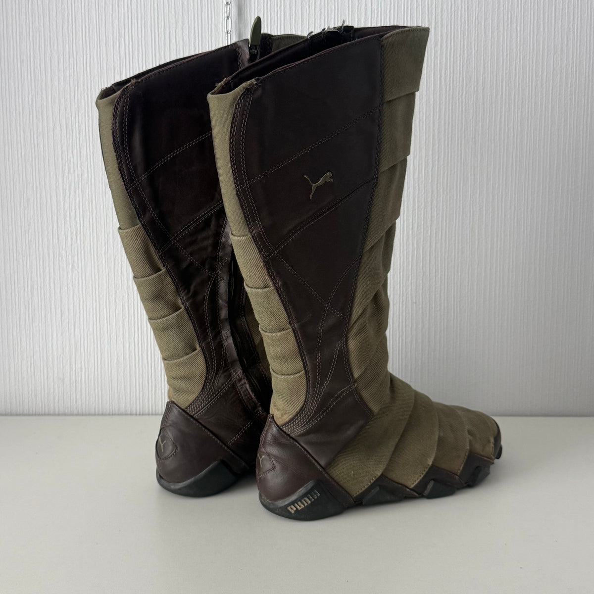 Puma Vintage Satori Khaki High top Shoes