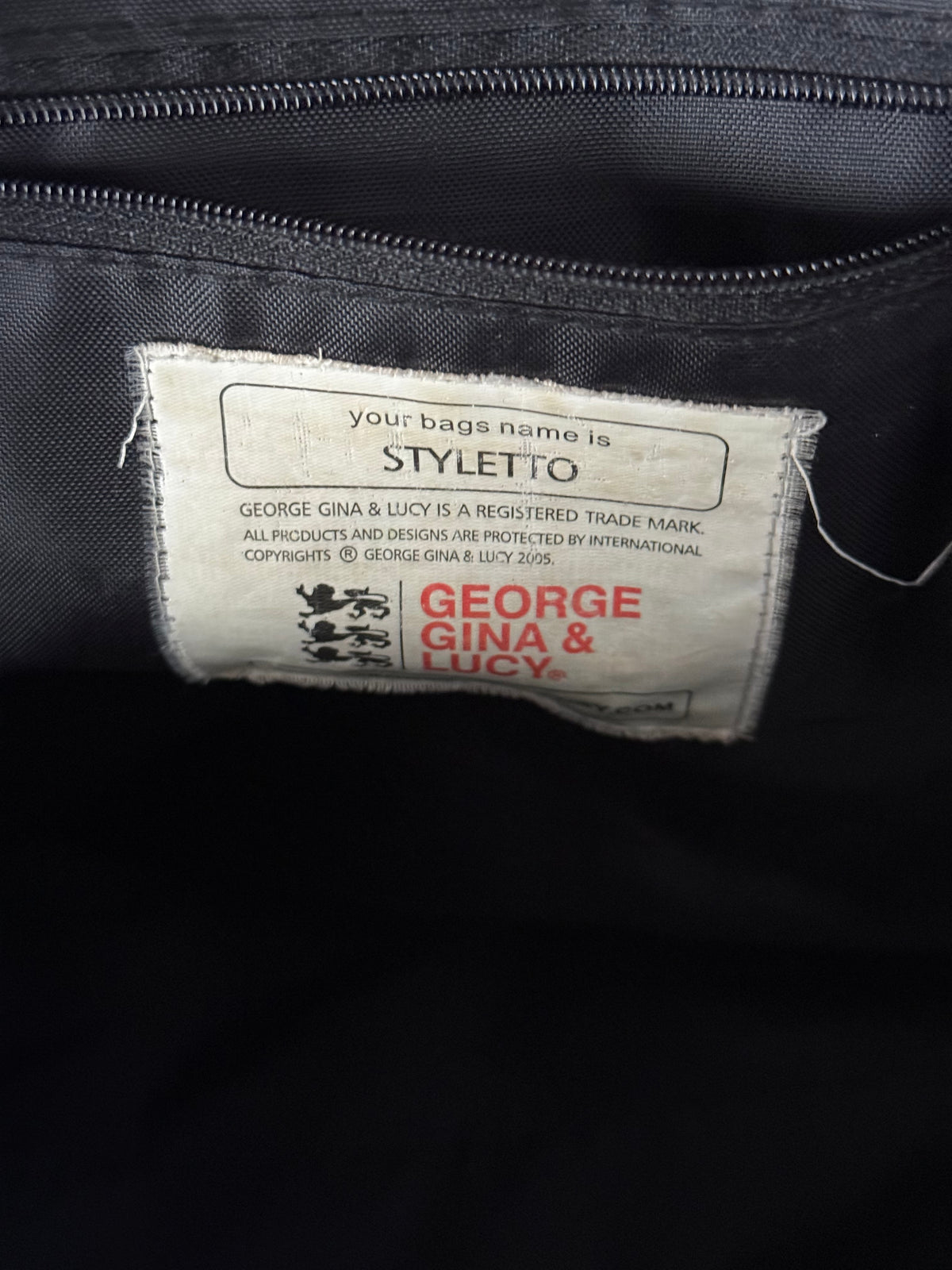 GGL George Gina and Lucy Styletto Bag