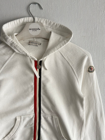 Moncler Women’s White Cotton Hoodie