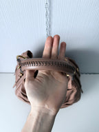 Christian Dior Libertine Large Lambskin Shoulder Hobo Bag