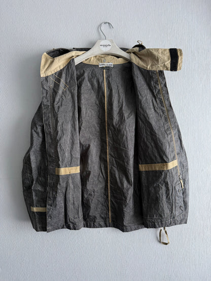 Stone Island SS02 Laminated Webbing “Paper” Jacket