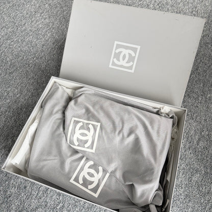 Chanel Black Suede Leather Coco Cocoon Boots by Karl Lagerfeld