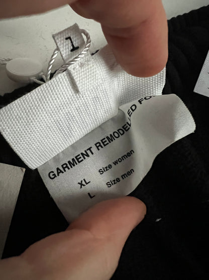 MM6 Maison Margiela Mens Baggy Black Sweatpants