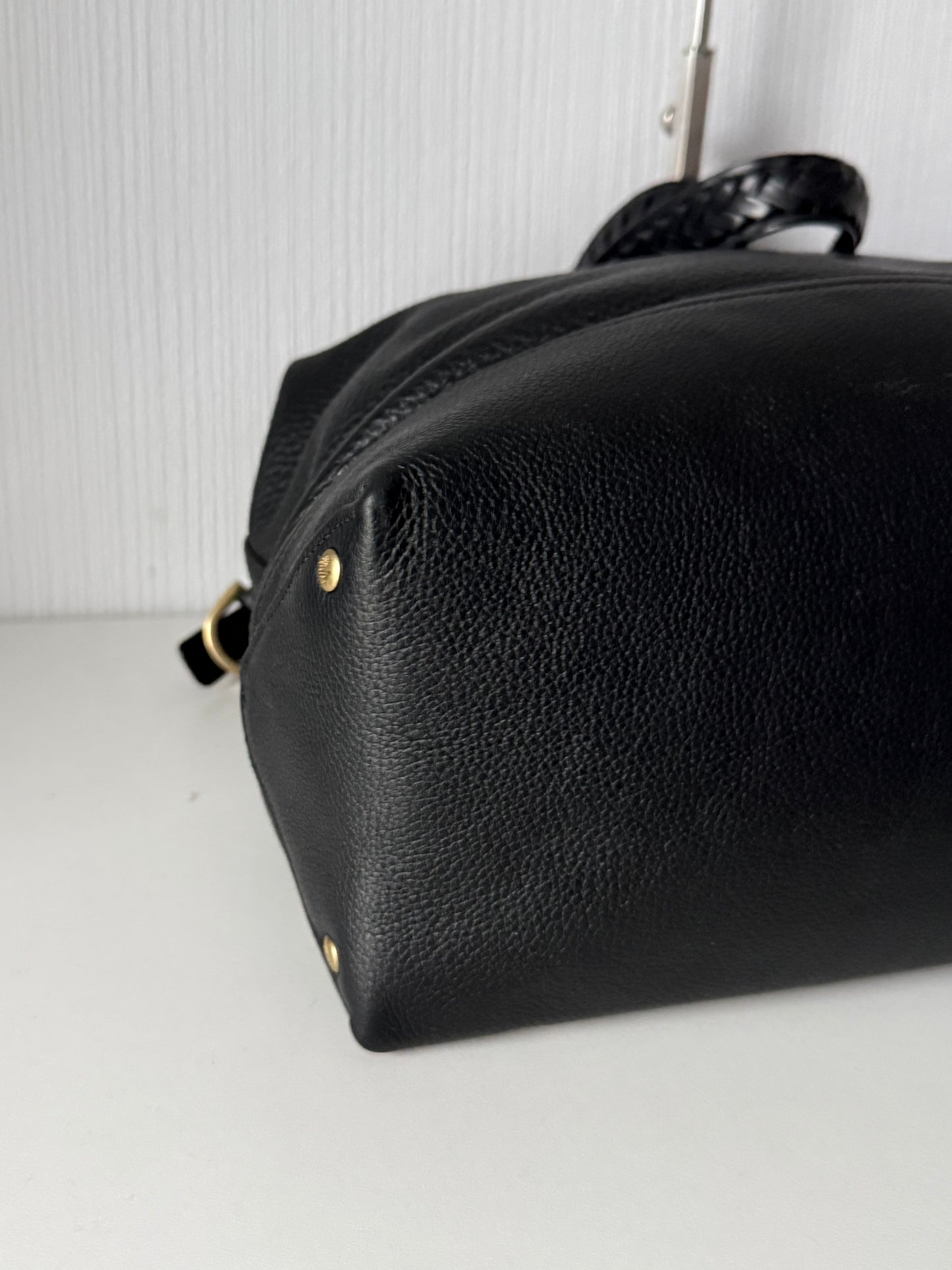 Mulberry Effie Tote Bag in Black Leather