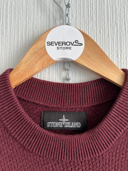 Stone Island Shadow Project
Waffle Wool Sweater In Bordeaux