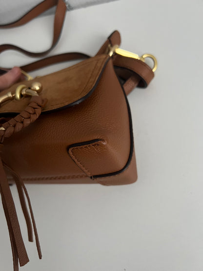 See By Chloé Mini Joan Cross Body Bag in Caramello