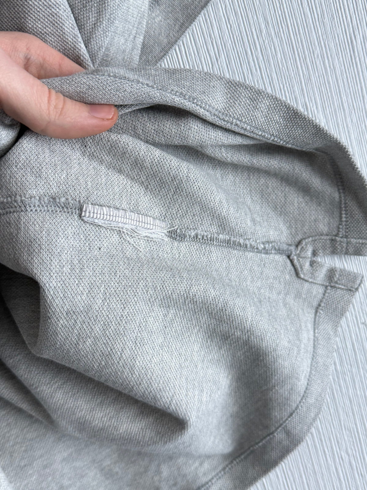 Ami Mens Grey Polo T-shirt