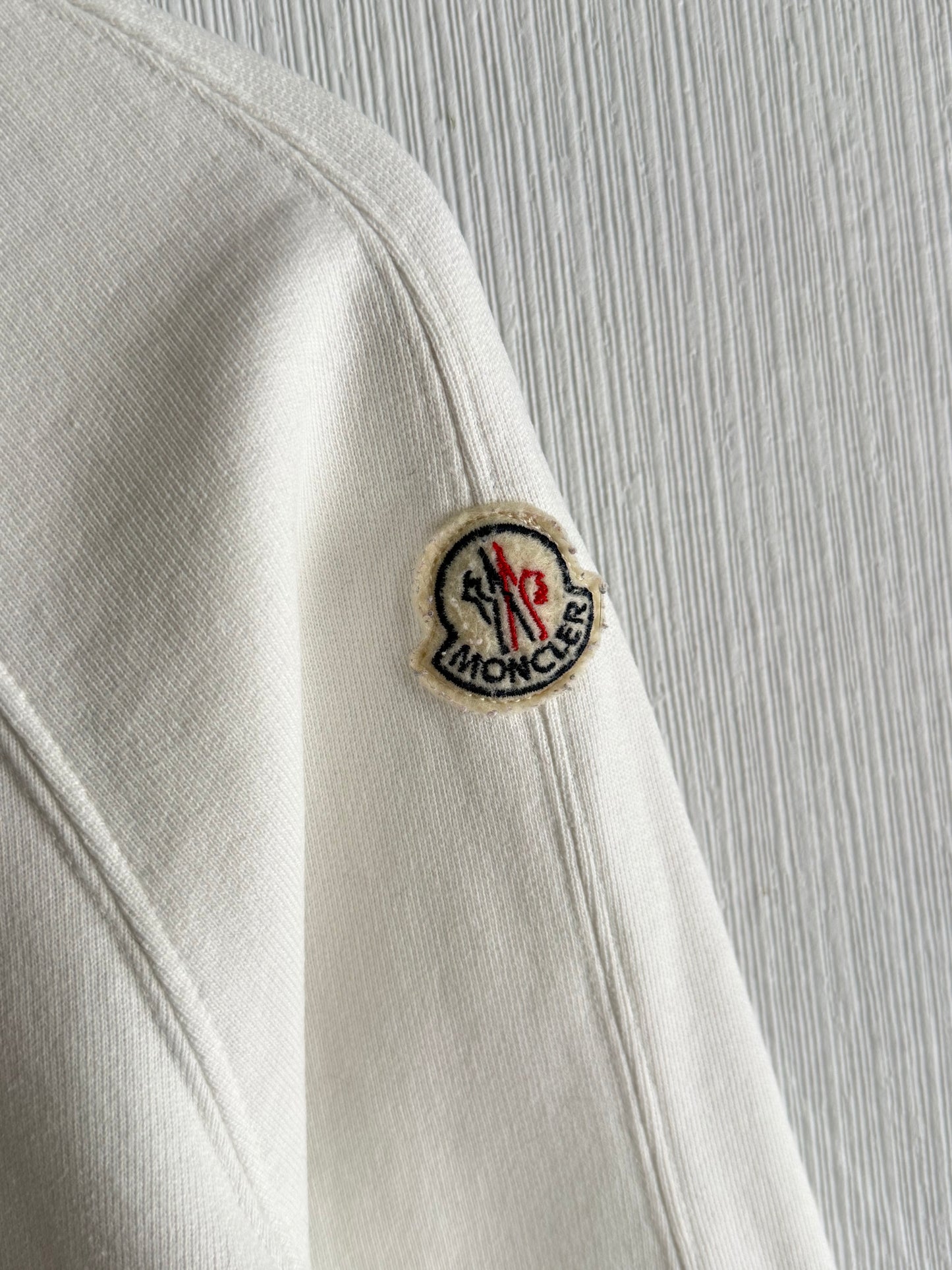 Moncler Women’s White Cotton Hoodie