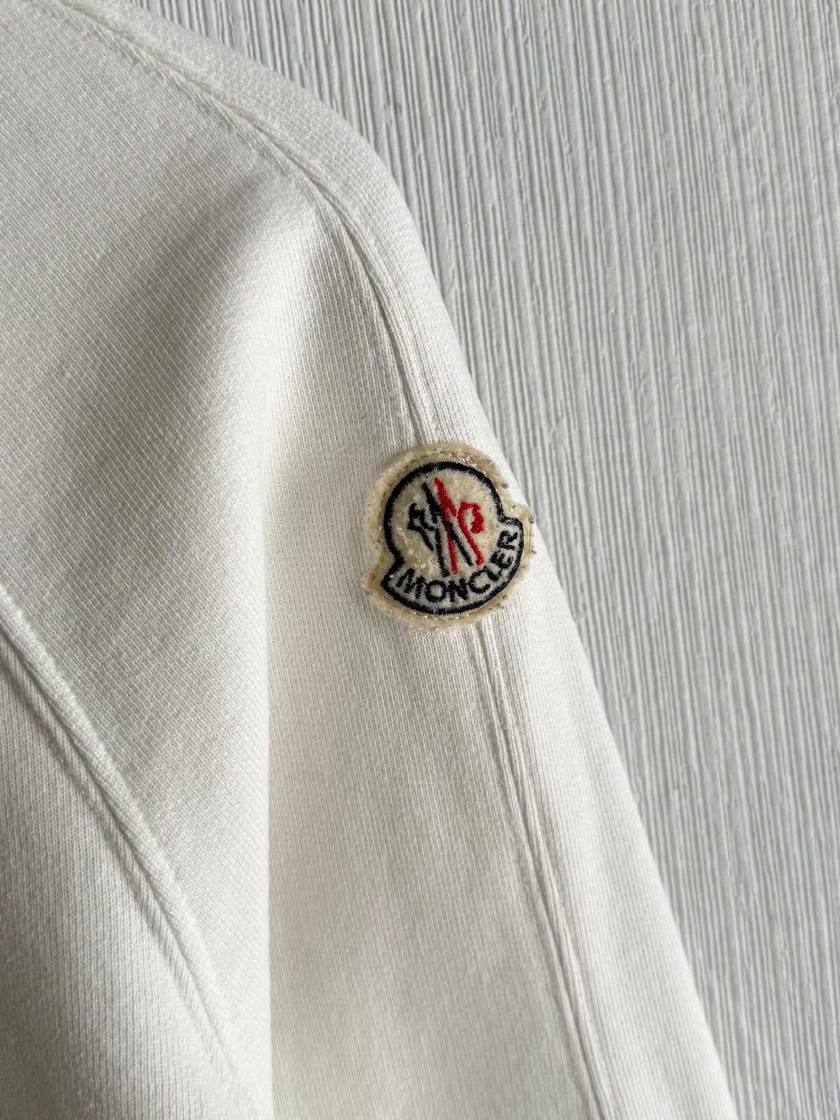Moncler Women’s White Cotton Hoodie