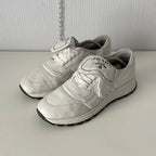 Prada Leather White Shoes