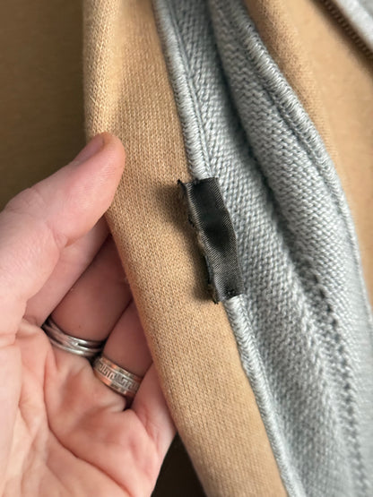 Loro Piana Womens Cashmere Jersey Zip Jumper