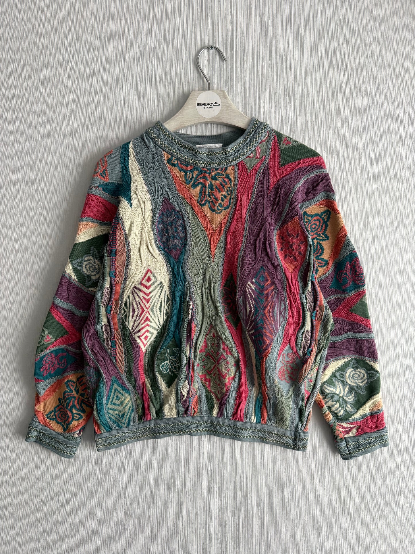 Coogi Crazy Knit Sweater