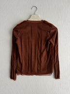 Prada Fur Cashmere Cardigan