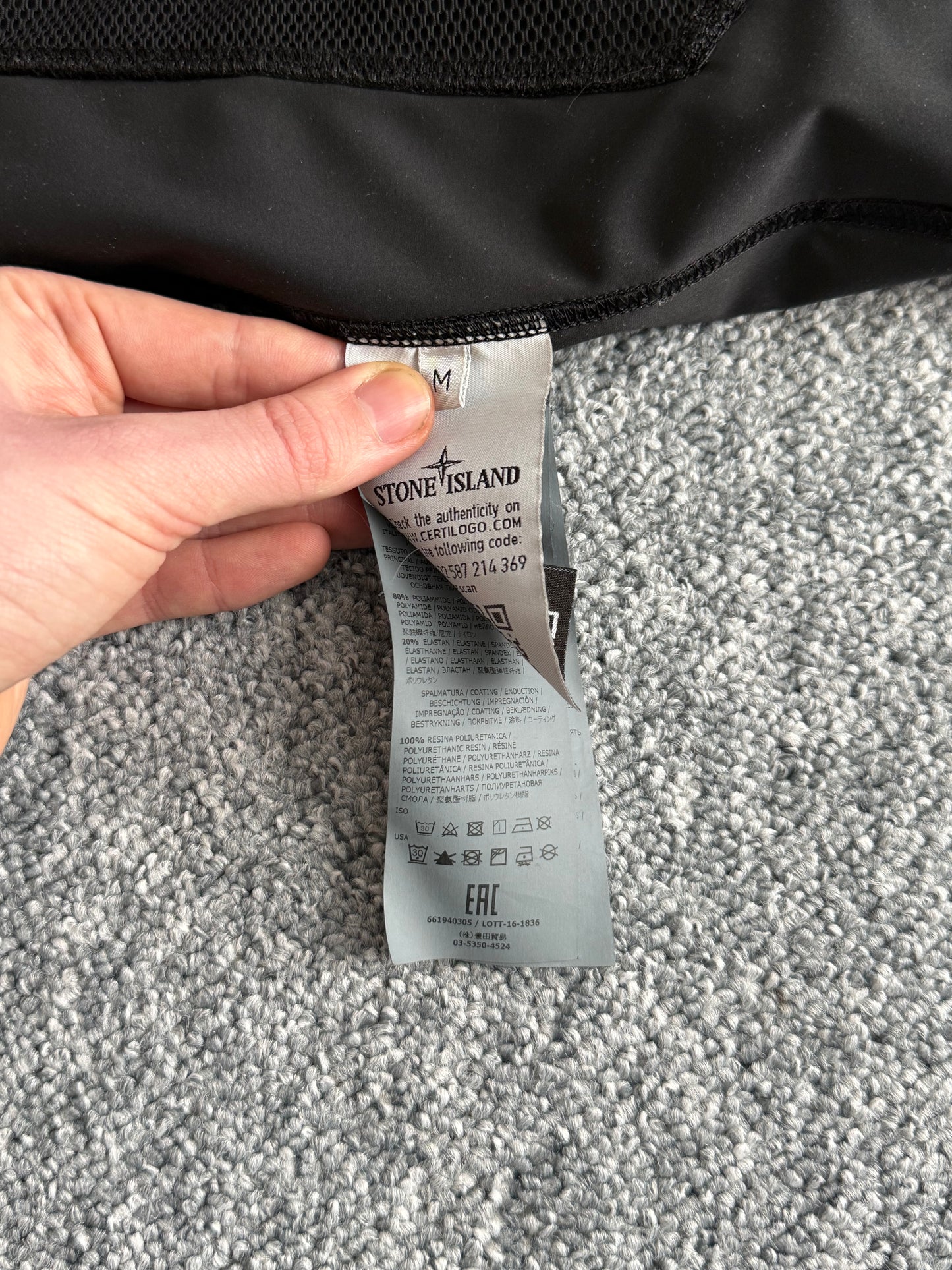 Stone Island Shadow Project SS17 Nylon-R Crewneck