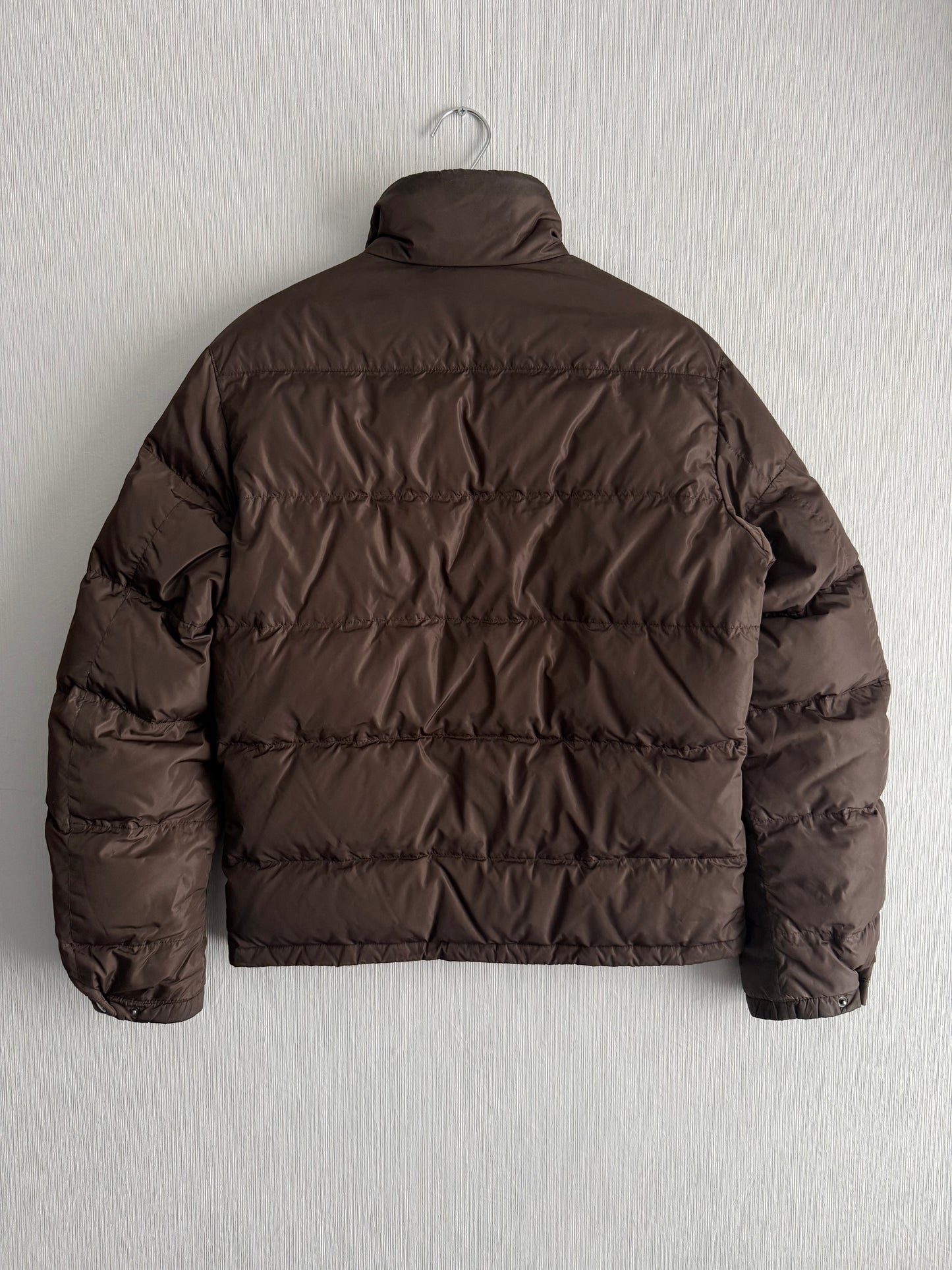 Prada Brown Nylon Down Jacket