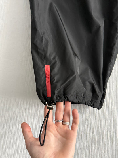 Prada Sport SS99 Red Tab Nylon Parachute Pants