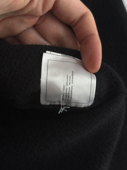 Chanel CC Black Wool Knit Sweater