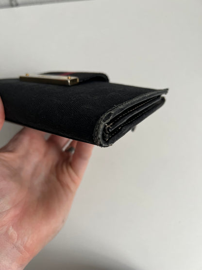 Gucci GG Monogram Calfskin Continental Wallet
