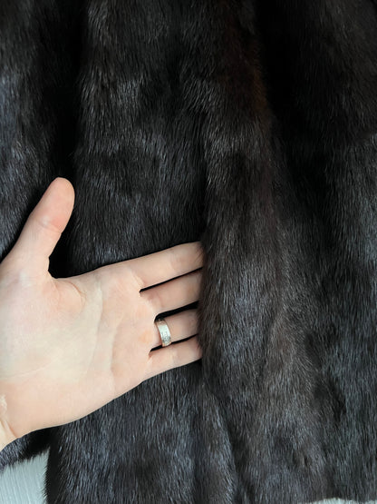 Saga Furs Mink Coat Auto Lady Short Jacket