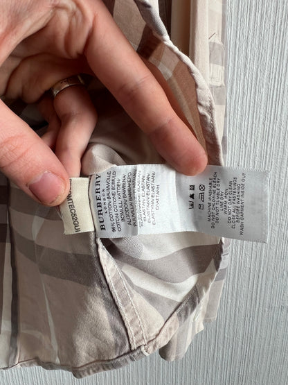 Burberry Nova Check Women’s Beige Shirt