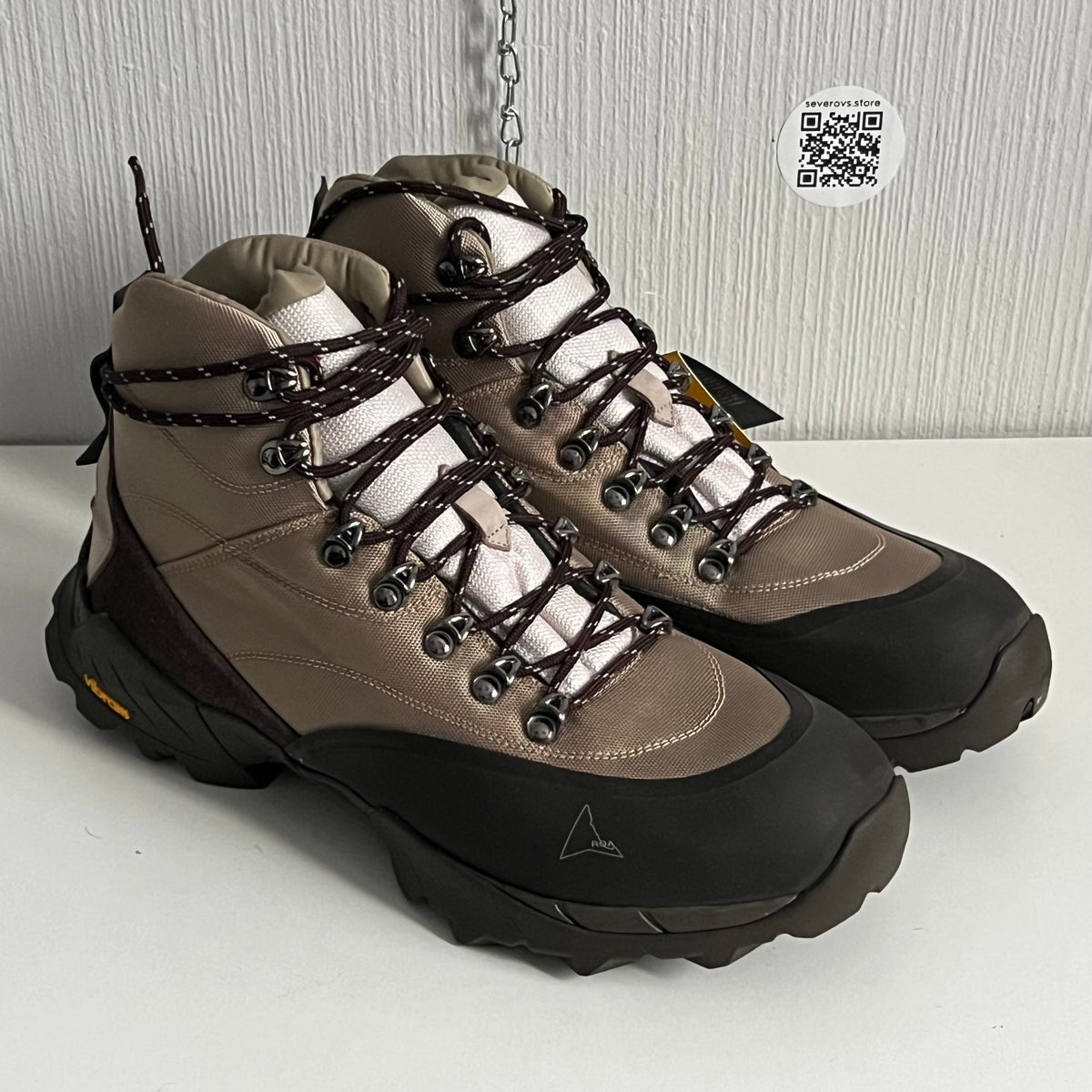 Roa Andreas Strap Brown Mens Boots