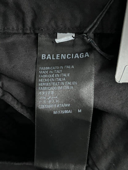 Balenciaga FW22 Black Ripstop Cargo Pants