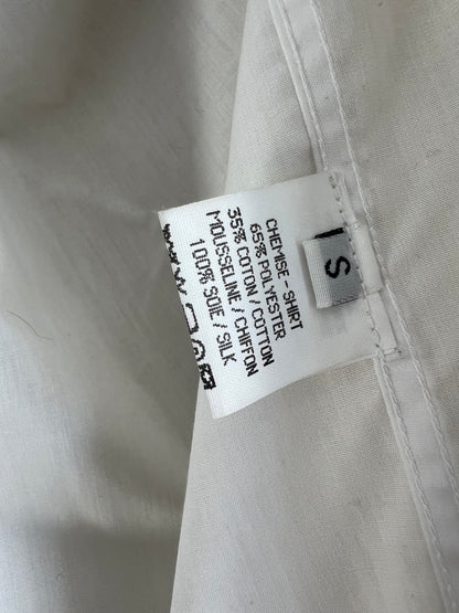 Archive Maison Margiela 0 Artisinal Line Double layered Mens Shirt with Silk Top Layer