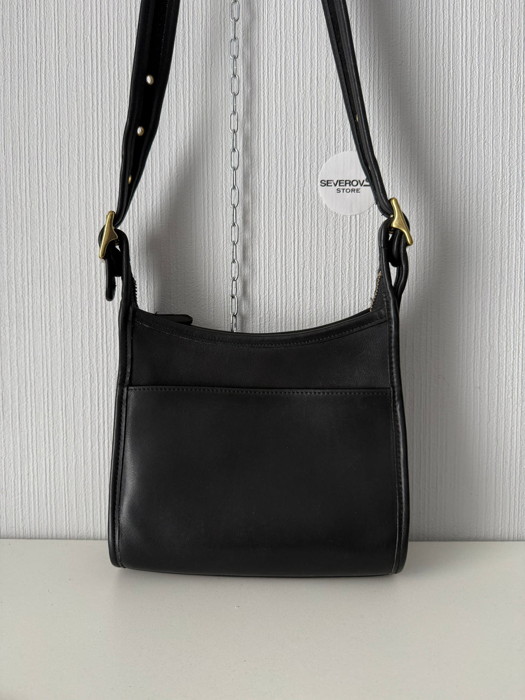 Coach 9997 Legacy Vintage Black Genuine Leather Crossbody Bag