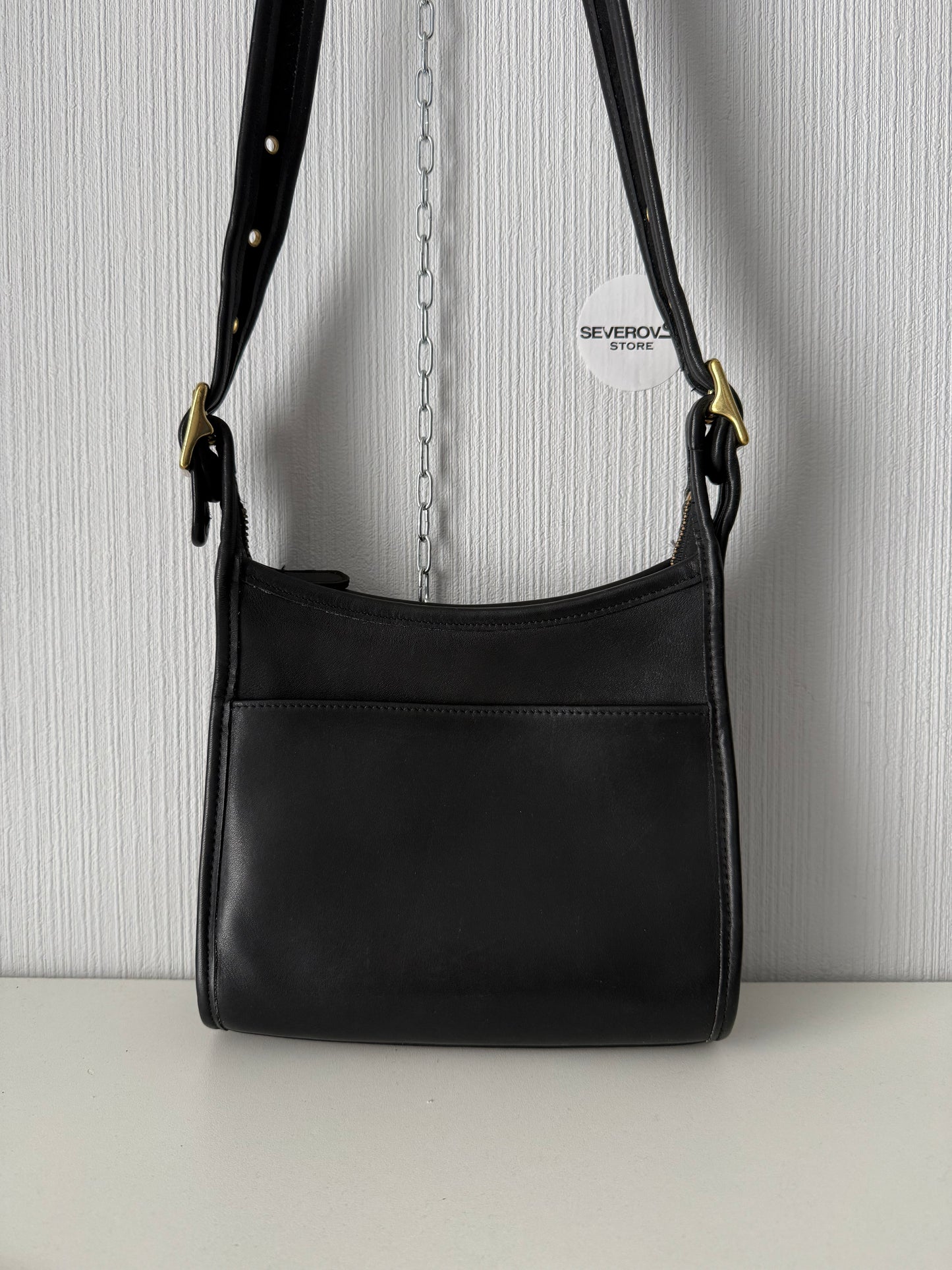 Coach 9997 Legacy Vintage Black Genuine Leather Crossbody Bag