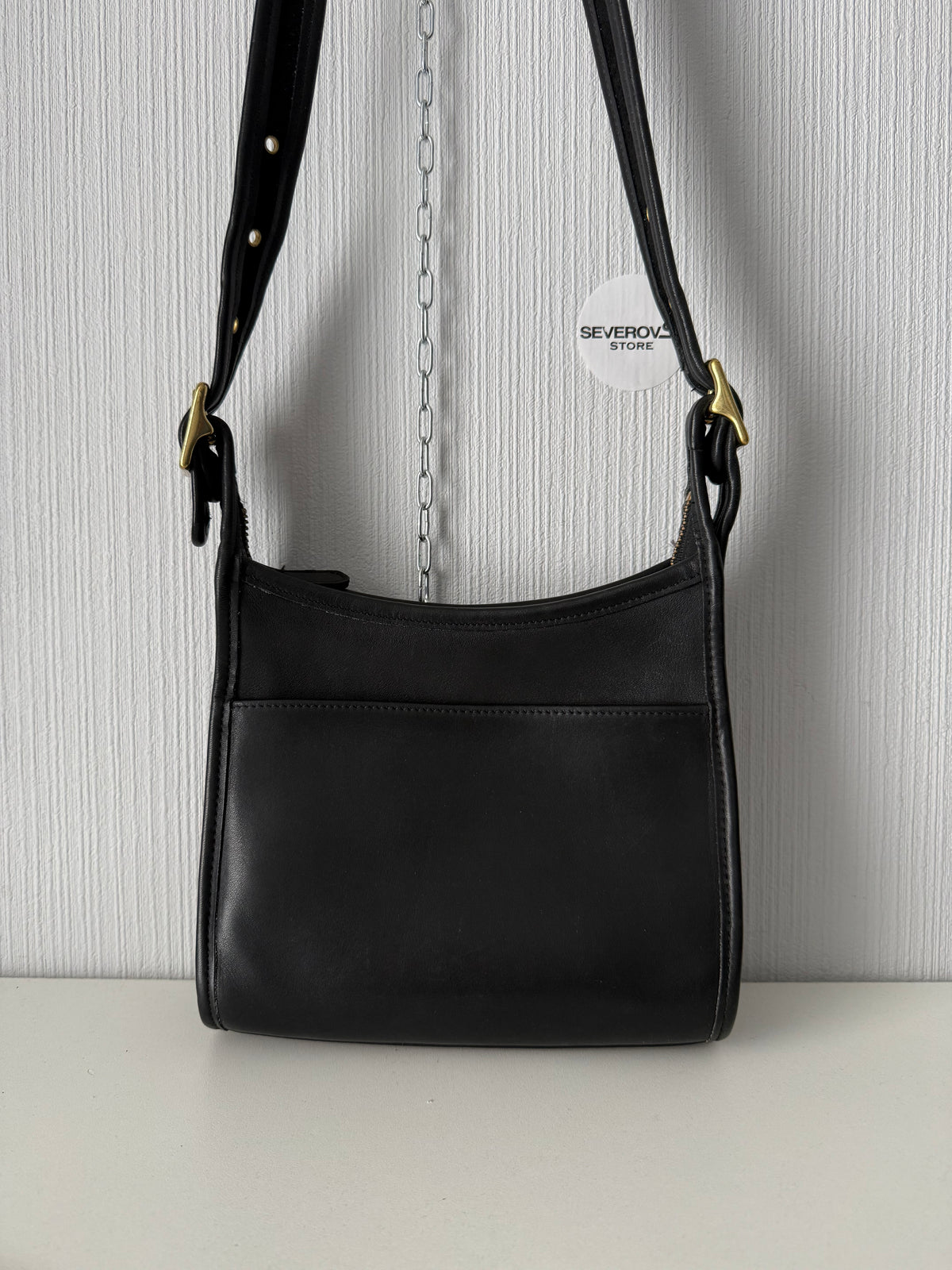 Coach 9997 Legacy Vintage Black Genuine Leather Crossbody Bag