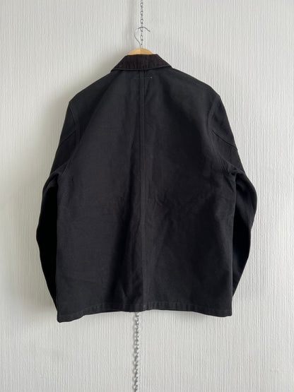 Carhartt WIP Black Canvas Mens Jacket Michigan Coat
